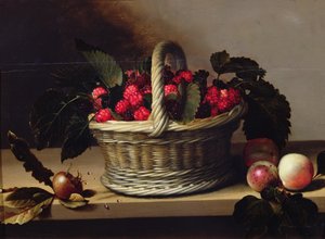 Panier de mûres et de framboises - Louise Moillon